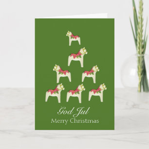 Cartão de Natal Sueco