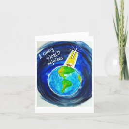 Cartão de Natal - Um Mundo Weary Beneficia