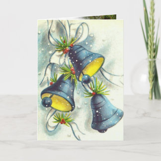 Cartão de natal Vantage com sinos