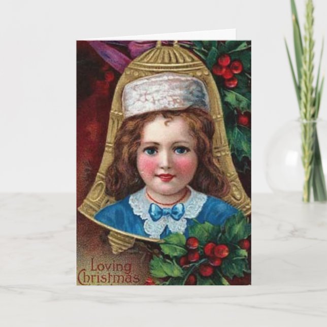 Cartão de Natal Vitoriano Dois (Frente)