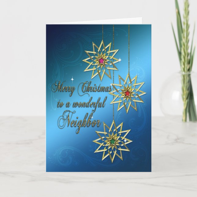 Cartão de Natal Vizinho (Frente)