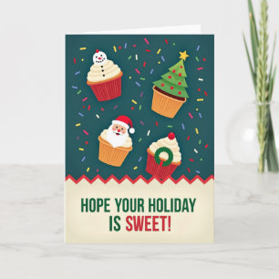 Cartão de Natal Whimsical Sprinkle