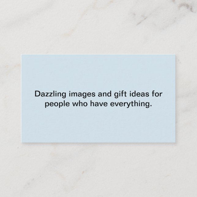 Cartão de negócio personalizado (Verso)