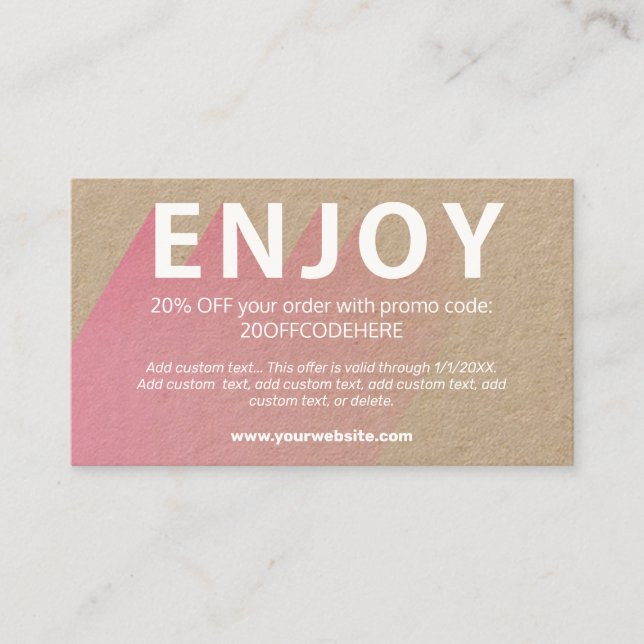 Cartão de Negócios (Frente)