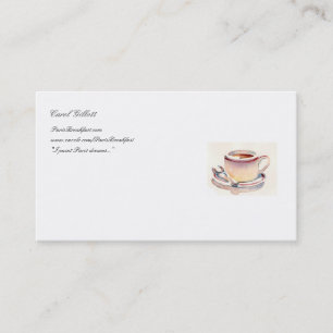Cartão de negócios do pequeno Dejeuner