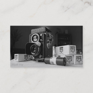 Cartão de negócios dos fotógrafo