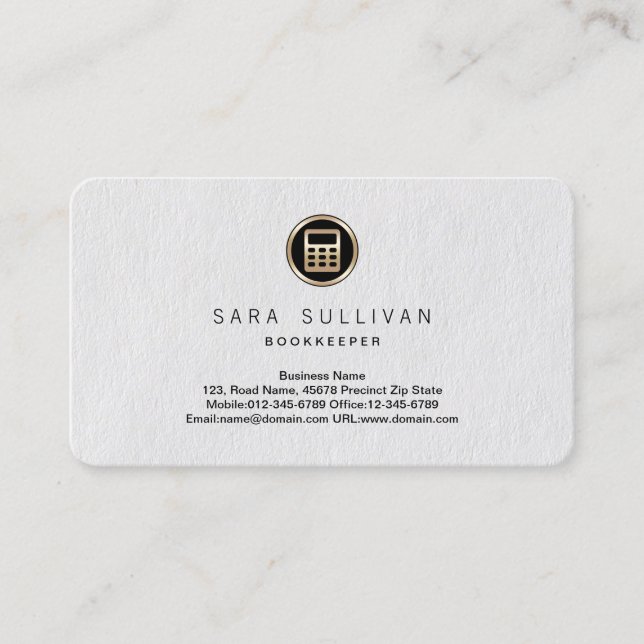 Cartão de negócios Premium do Marcador de Ícones d (Frente)