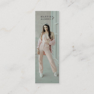 Cartão de Nome de Foto para Formatação Simplesment