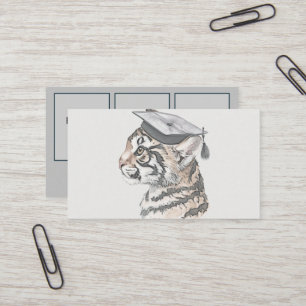 Cartão de Nome de Graduação Adicionar 3 Fotograf