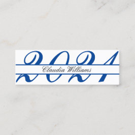 Cartão de Nome de Graduação. Cartão de Inserção Cl