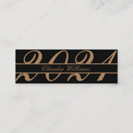 Cartão de Nome de Graduação. Cartão de Inserção Cl