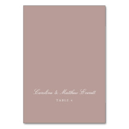 Cartão de Nome Personalizado Elegante Script Rosa