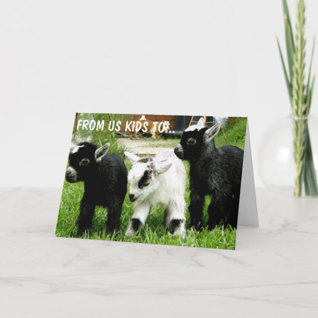 CARTÃO DE NÓS CRIANÇAS PARA A CRIANÇA NO ANIVERSÁRIO (Frente)