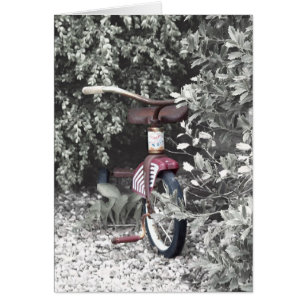 Cartão de nostalgia infantil