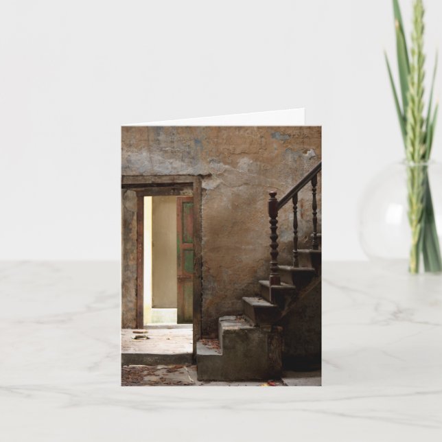 Cartão de Nota Abandonado (Frente)