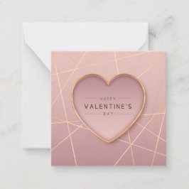 Cartão de Nota Adorável do Dia dos Namorados