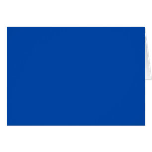 Cartão de Nota Azul Cobalto