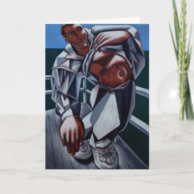 Cartão de Nota "Beach Bums" do Tom X (Frente)