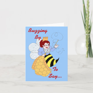 Cartão de Nota Bee Muse Me