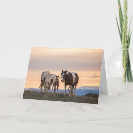 Cartão de Nota "Bem-vindo ao Mundo"