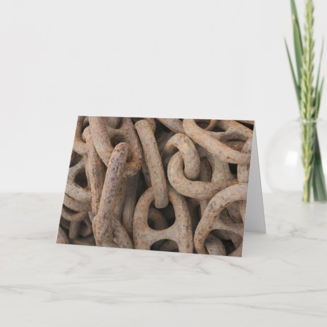 Cartão de Nota "Cadeia" (Frente)