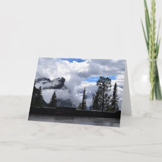 Cartão de Nota Climática Natureza