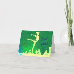 Cartão de Nota com Boa Sorte