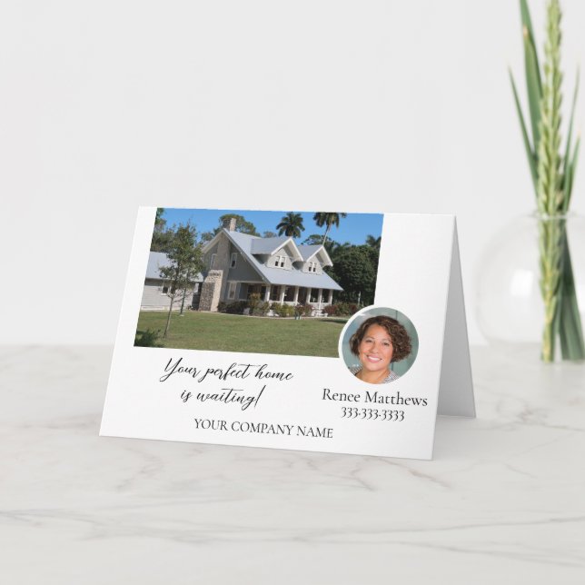 Cartão de Nota Comercial de Fotografias Profission (Frente)