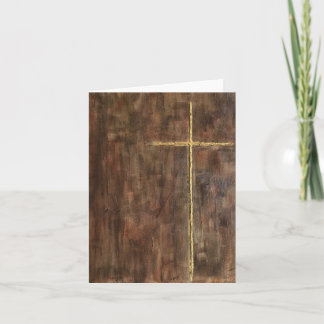 Cartão de Nota Cruzada de Vazio Personalizável