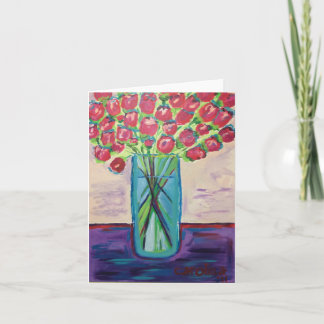 Cartão de nota da arte