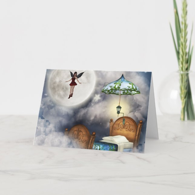Cartão de nota da fada de dente (Frente)