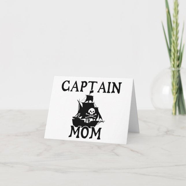 Cartão de Nota da Mãe do Capitão (Frente)