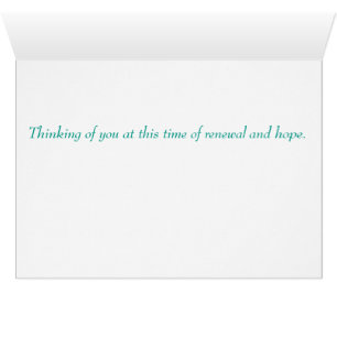 Cartão de nota da páscoa/primavera