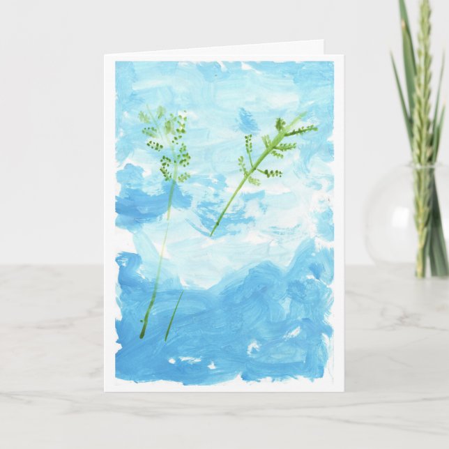 Cartão de nota da paz (cumprimento) (Frente)