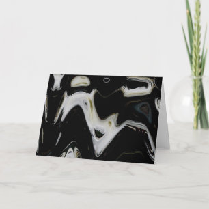 Cartão de Nota de Abstrato Cerius com Bloqueio Not