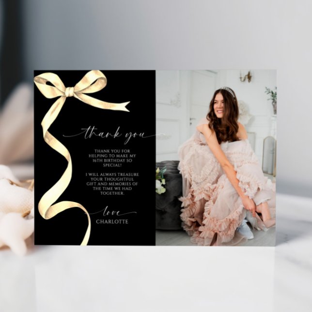 Cartão de Nota de Agradecimento de Foto de Arco Do (Criador carregado)