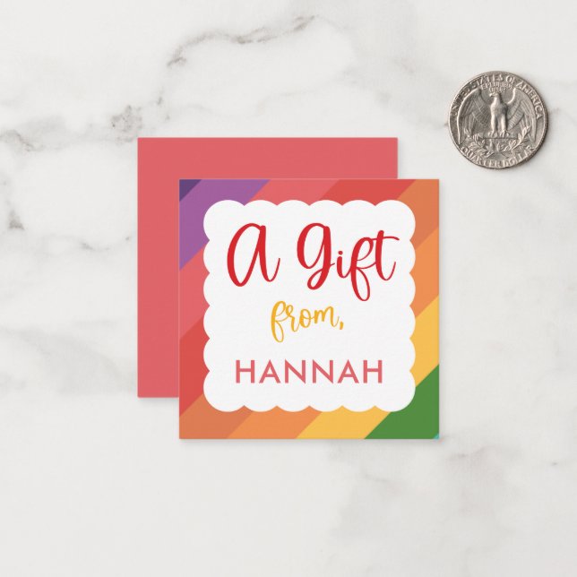 Cartão de Nota de Alojamento de Alojamento para Me (Frente/Verso In Situ)