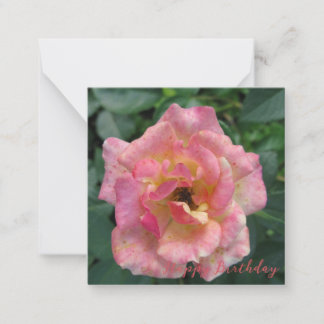 Cartão de Nota de Aniversário Feliz