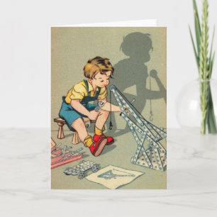 Cartão de Nota de Aniversário Feliz