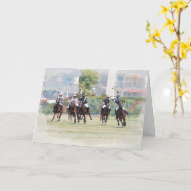 Cartão de Nota de Arte de Ação de Jogadores de Cav (Flor Amarela)