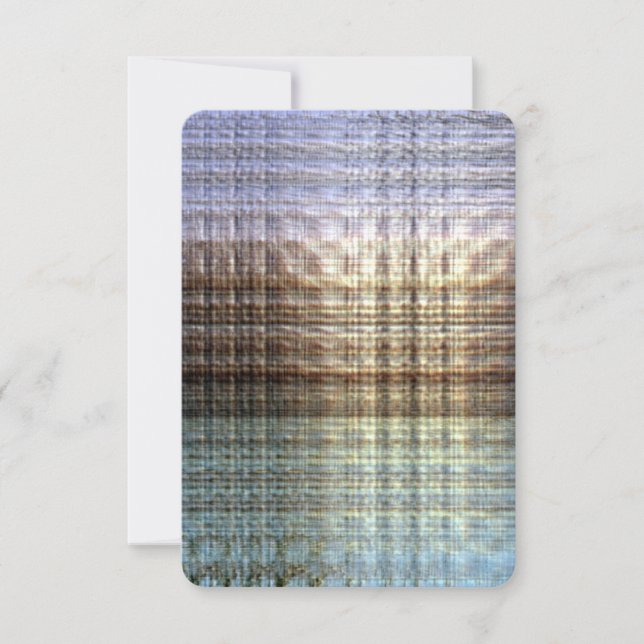 Cartão de Nota de Arte Moderno (Frente)