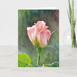 Cartão de Nota de Arte Rosa Rosa Rosa Rosa Pica-Ro