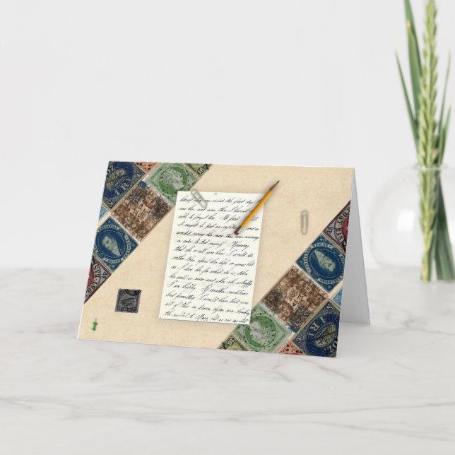 Cartão de Nota de Carimbos (Frente)