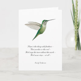 Cartão de Nota de Emily Dickinson