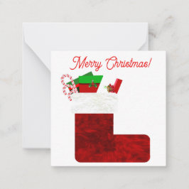 Cartão de Nota de Estoque de Natal 3