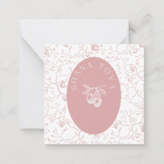 Cartão de Nota de Etiquetas de Presença de rosh Ha