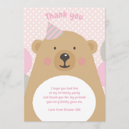 Cartão De Nota De Fofinho Bonito