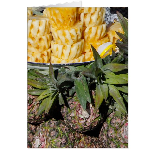 Cartão de Nota de Fruta para o Mercado de Melões d (Frente)