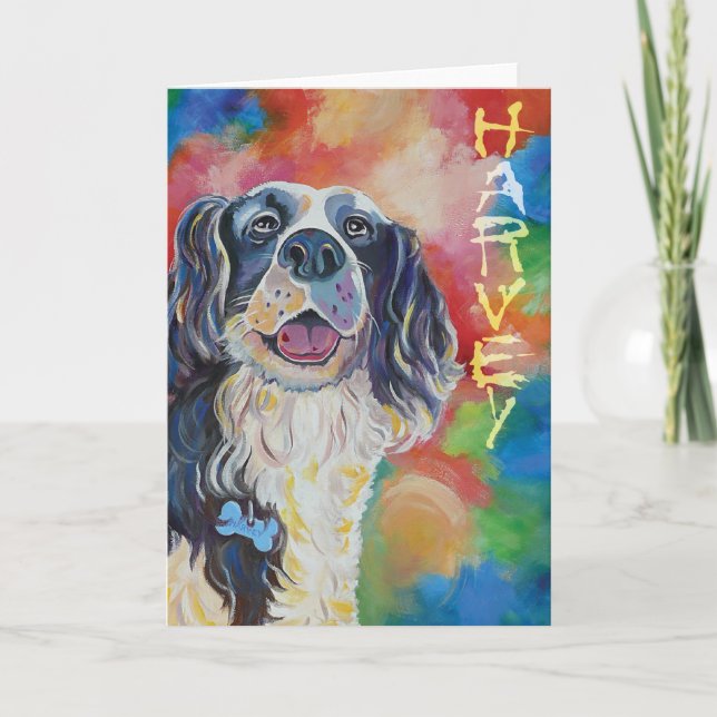 Cartão de nota de Harvey (Frente)