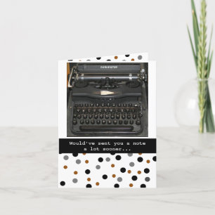 Cartão de Nota de Máquina de Digitalização Funny V